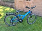 Kinderfiets 24'' Bnb powergrid blauw, Fietsen en Brommers, Ophalen, Zo goed als nieuw, BNB, Versnellingen