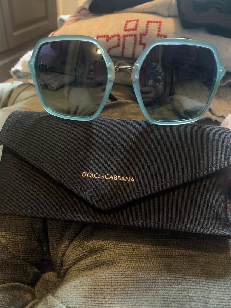 Dolce & Gabbana zonnebril blue Nieuw, Zonnebril, Blauw, Nieuw, Ophalen of Verzenden