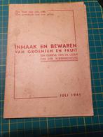 Oorlogskookboekje - Boerinnenbond - 1941, Enlèvement ou Envoi, Utilisé