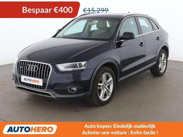Audi Q3 2.0 TDI quattro (bj 2015), Auto's, Audi, Te koop, Q3, 4x4, ABS, Airbags, Airconditioning, Bluetooth, Boordcomputer, Centrale vergrendeling