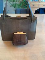 Handtas Leder Slang Als Nieuw, Enlèvement, Comme neuf, Sac à main