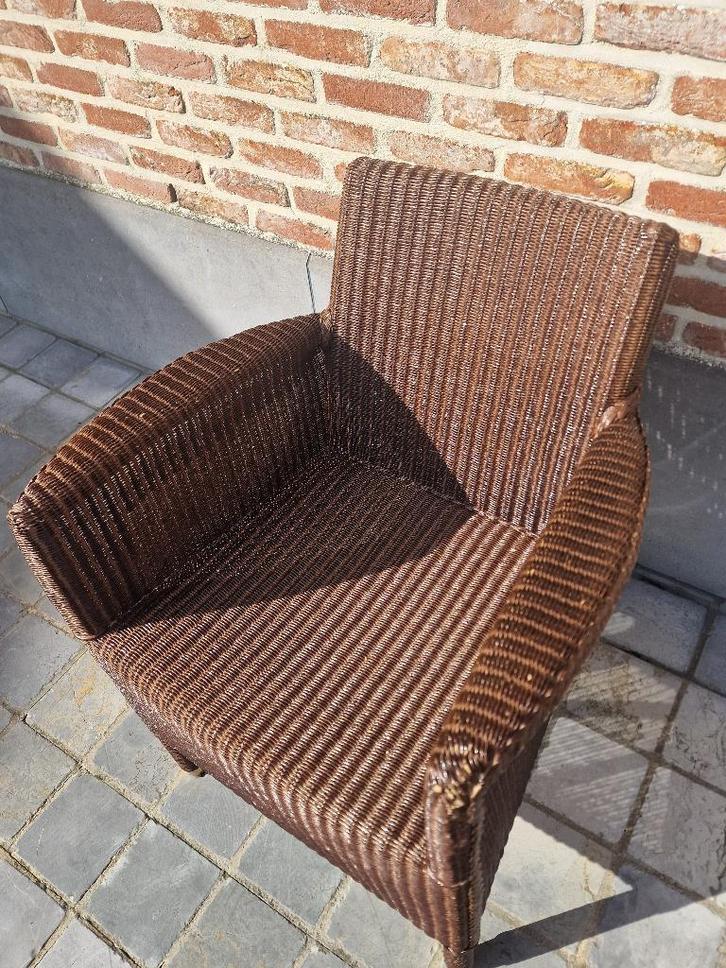 Chaise Lloyd Loom, Maison & Meubles, Chaises, Utilisé, Une, Osier ou Rotin, Brun, Enlèvement