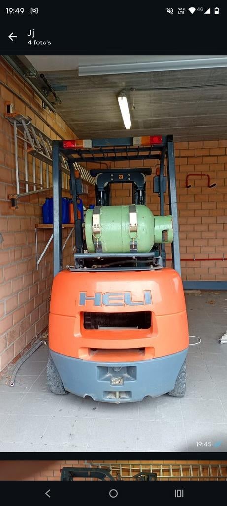 Heftruck lpg, Ophalen, LPG, Heftruck