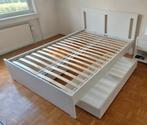 Lit IKEA SONGESAND – 140x200 cm (sans matelas), Ophalen, Gebruikt, Wit, 140 cm