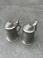 2 kannetjes tin, Antiek en Kunst, Ophalen of Verzenden