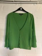 Groene cardigan met 3/4 mouw, Marie Mero, mt 38  2x gedragen, Maat 38/40 (M), Marie Méro, Ophalen of Verzenden, Zo goed als nieuw