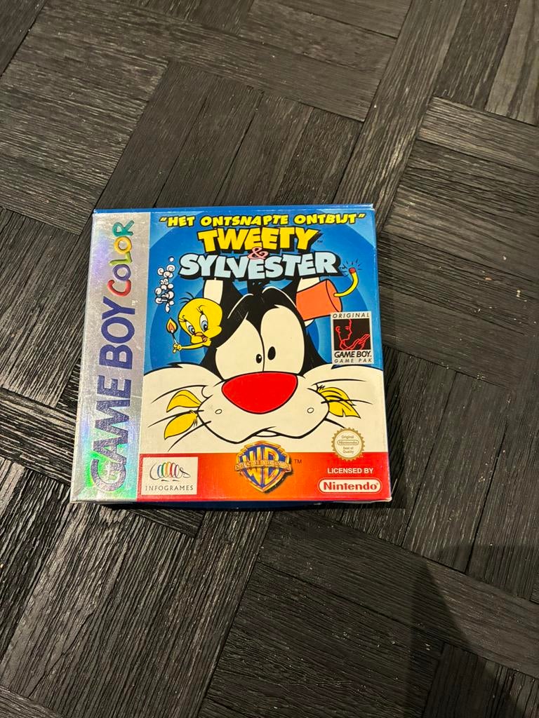 Tweety & sylvester ( game boy color), Avontuur en Actie, Gebruikt, 1 speler, Ophalen of Verzenden