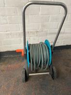 Gardena tuinslang - 20m - met slangenwagen, Tuin en Terras, Ophalen, Zo goed als nieuw, Tuinslang