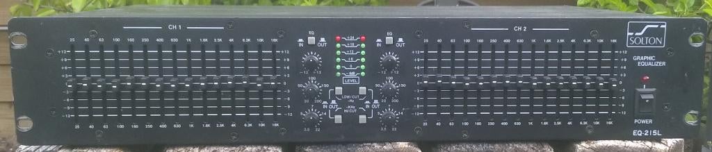 Equalizer Solton EQ-215L, Musique & Instruments, Effets, Comme neuf, Equalizer ou Égaliseur, Enlèvement ou Envoi