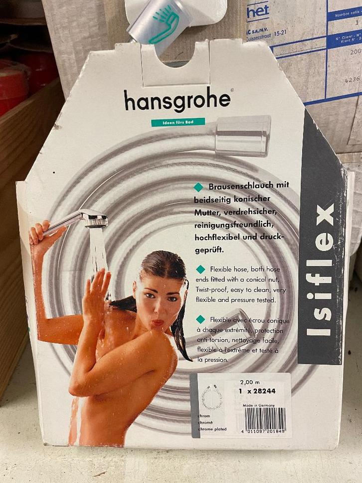 douche darm, sifon, Doe-het-zelf en Bouw, Sanitair, Nieuw, Douche, Ophalen of Verzenden