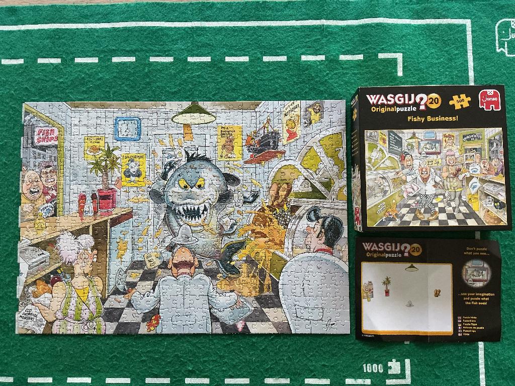 Puzzel, Hobby & Loisirs créatifs, Sport cérébral & Puzzles, Enlèvement, 500 à 1500 pièces, Comme neuf, Puzzle