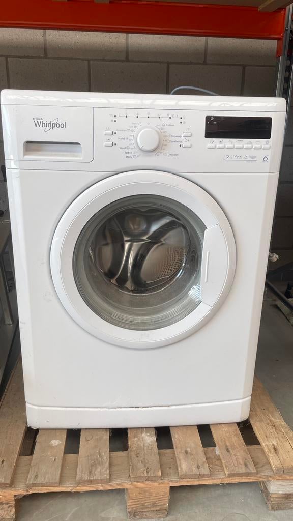 Wasmachine whirlpool 7 kg, Ophalen, Gebruikt