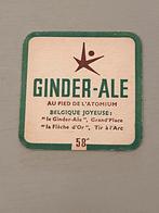 EXPO 58 oud viltje GINDER-ALE brouwerij MARTINAS te MERCHTEM, Ophalen of Verzenden, Gebruikt, Viltje(s)