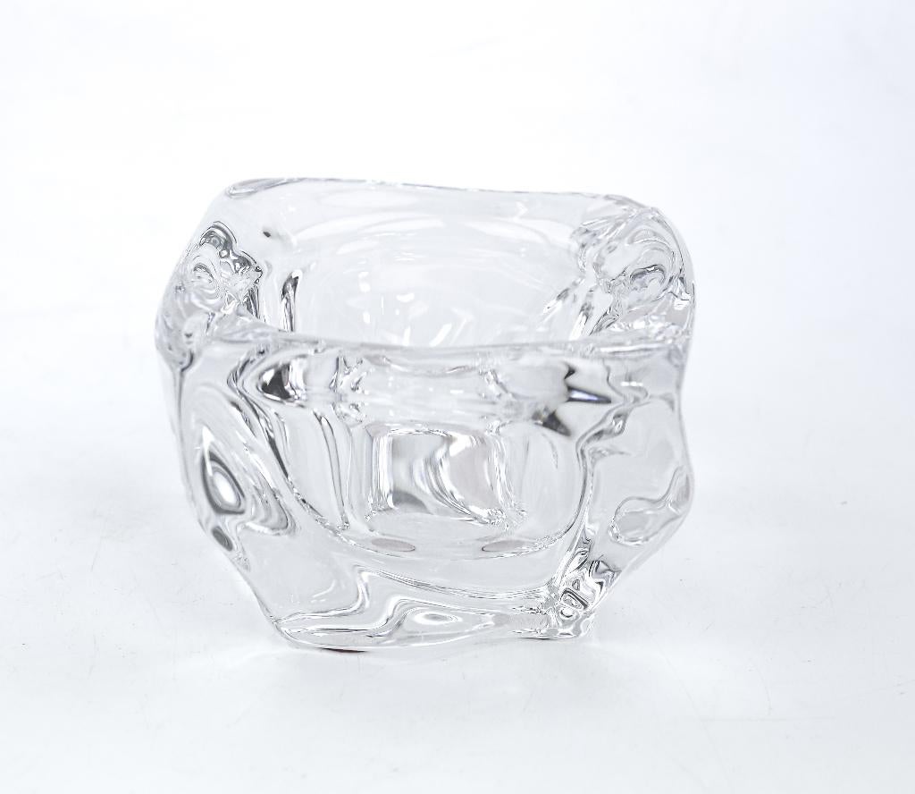 kristallen asbak Daum Nancy, Antiquités & Art, Antiquités | Verre & Cristal, Enlèvement ou Envoi