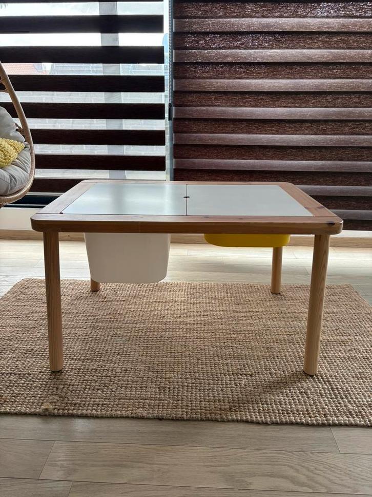 Ikea Flisat kindertafel 83x58 cm, Kinderen en Baby's, Kinderkamer | Tafels en Stoelen, Gebruikt, Tafel(s), Ophalen of Verzenden