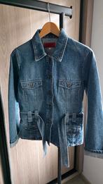 Jeans jas maat 36/38, Kleding | Dames, Ophalen, Zo goed als nieuw, Maat 36 (S)