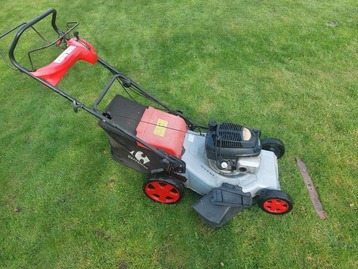 Grasmaaier 53cm honda motor, opvang, mulchen, zij uitworp, Tuin en Terras, Grasmaaiers, Ophalen