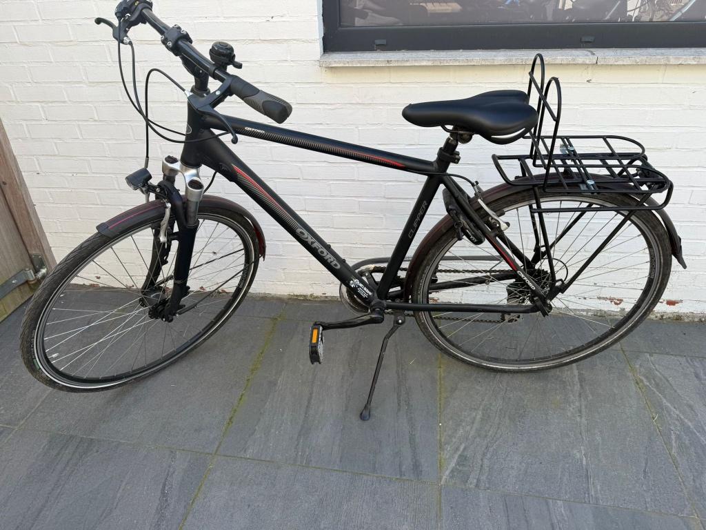 Oxford Clipper stadsfiets – 7 versnellingen, bagagedrager, Fietsen en Brommers, Ophalen, Zo goed als nieuw, Overige merken