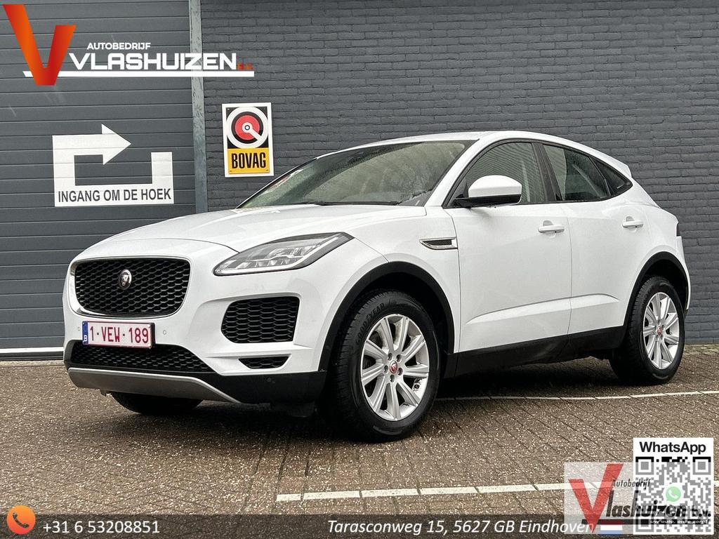 Jaguar E-Pace D150 Aut. AWD Automaat | Leder | Climate | Cru, Auto's, Jaguar, Automaat, Traction-control, Zwart, Wit