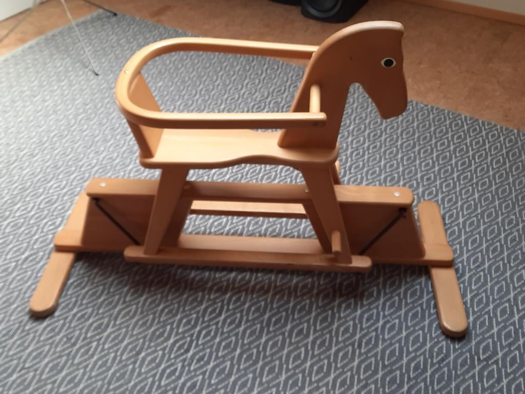 schommelpaard, Ophalen, Gebruikt