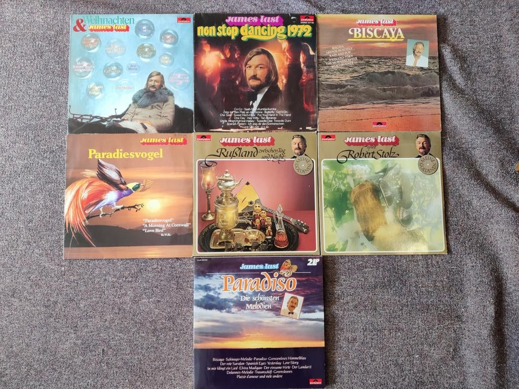 LPs James Last, Cd's en Dvd's, Ophalen