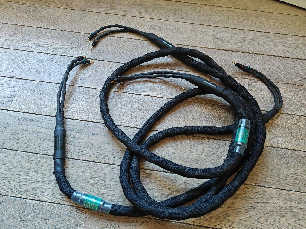 Câbles enceintes SQ AUDIO - très haut de gamme, TV, Hi-fi & Vidéo, Enlèvement ou Envoi, Comme neuf, 2 à 5 mètres, Câble de haut-parleur