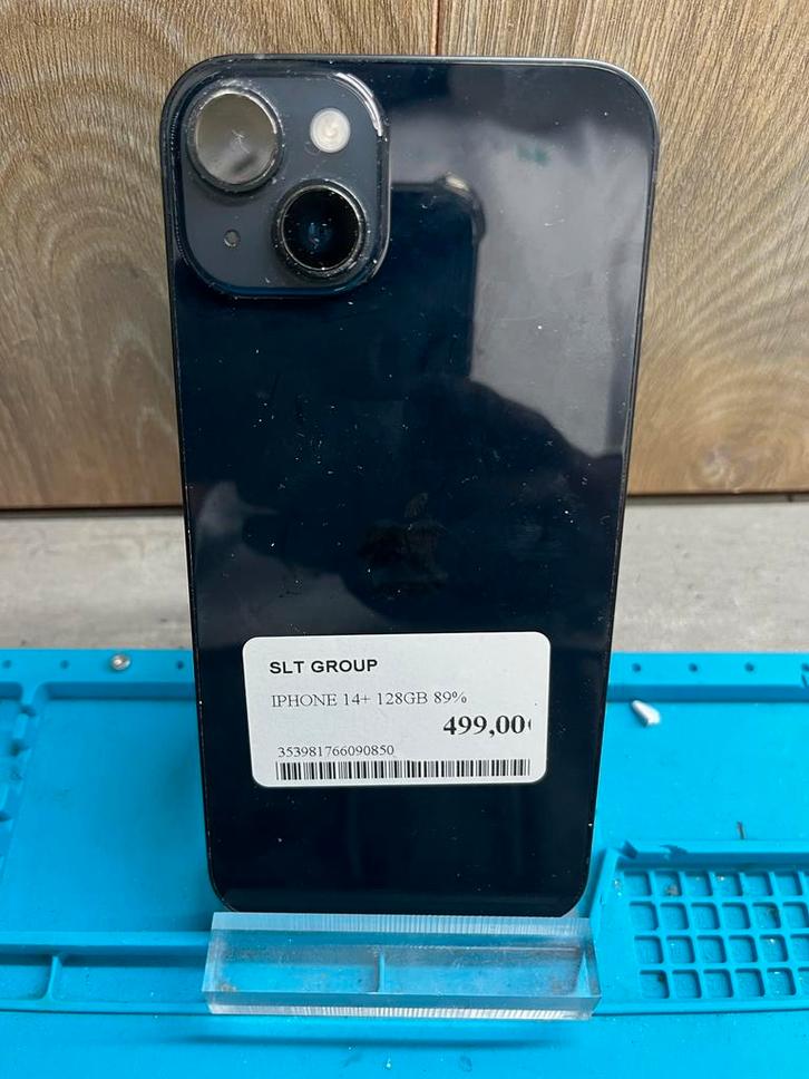 IPHONE 14 PLUS 128GB BLEU NUIT, Télécoms, Téléphonie mobile | Apple iPhone, Comme neuf, 128 GB, Sans abonnement, Sans simlock