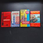 Vintage stadsplannen van Londen, München en Venetië., Livres, Atlas & Cartes géographiques, Enlèvement ou Envoi, Utilisé, Europe autre