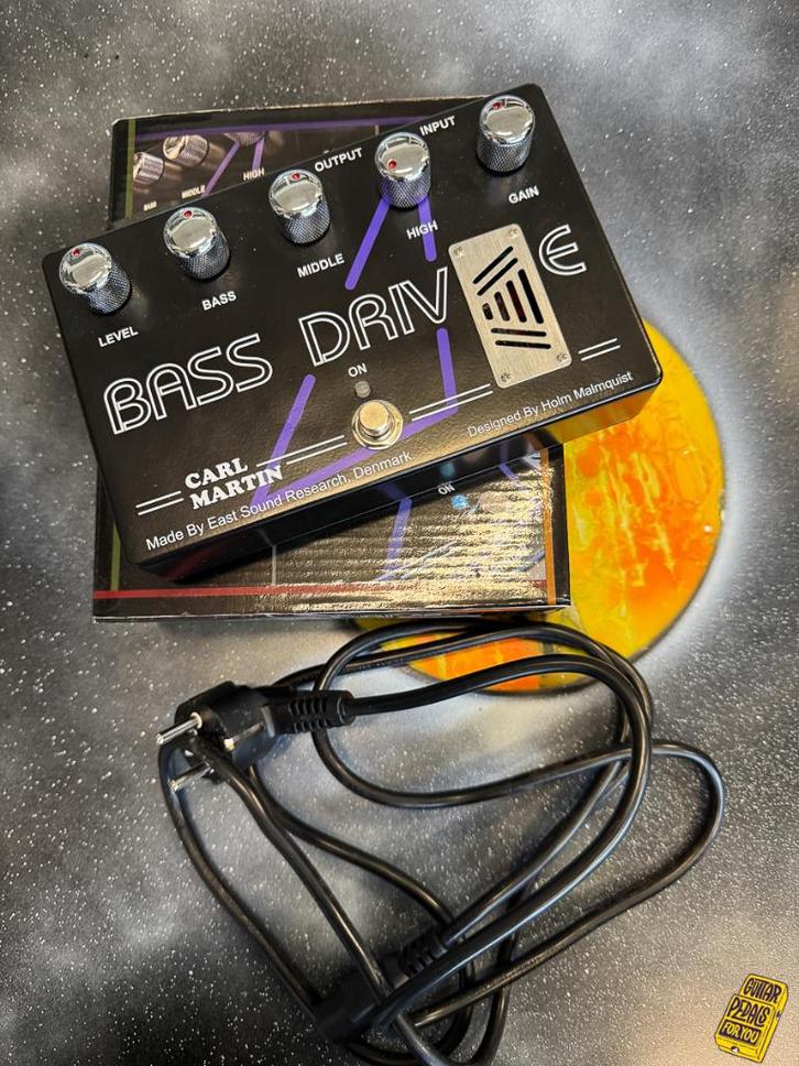 Carl Martin Bass Drive, Muziek en Instrumenten, Effecten, Zo goed als nieuw, Distortion, Overdrive of Fuzz, Ophalen of Verzenden
