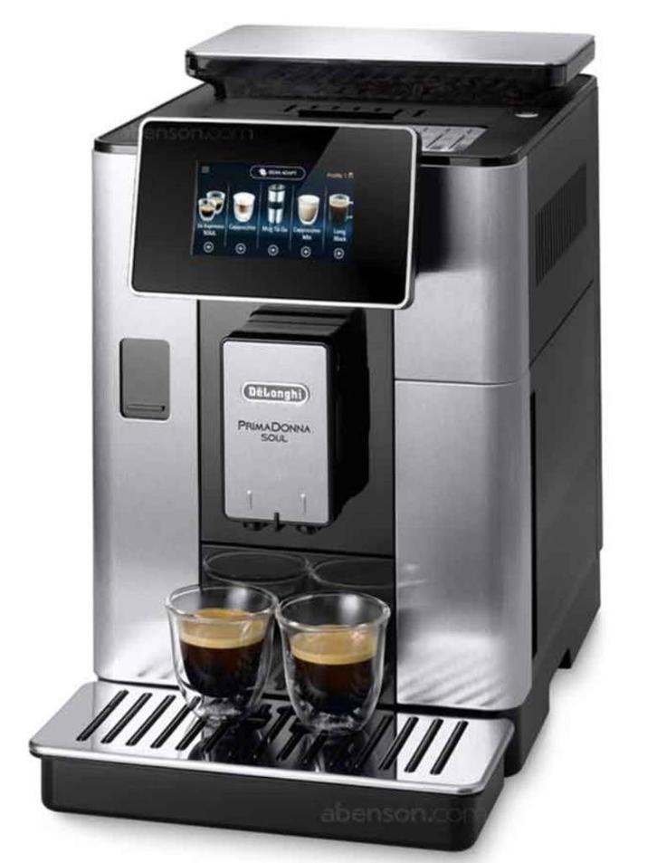 DELONGHI PRIMADONNA SOUL full auto WiFi + accessoires - 750€, Electroménager, Accessoires de machine à café, Comme neuf, Autres types