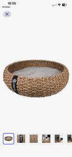 Rieten hondenmand 90 cm rond, Dieren en Toebehoren, Ophalen, Zo goed als nieuw, Riet