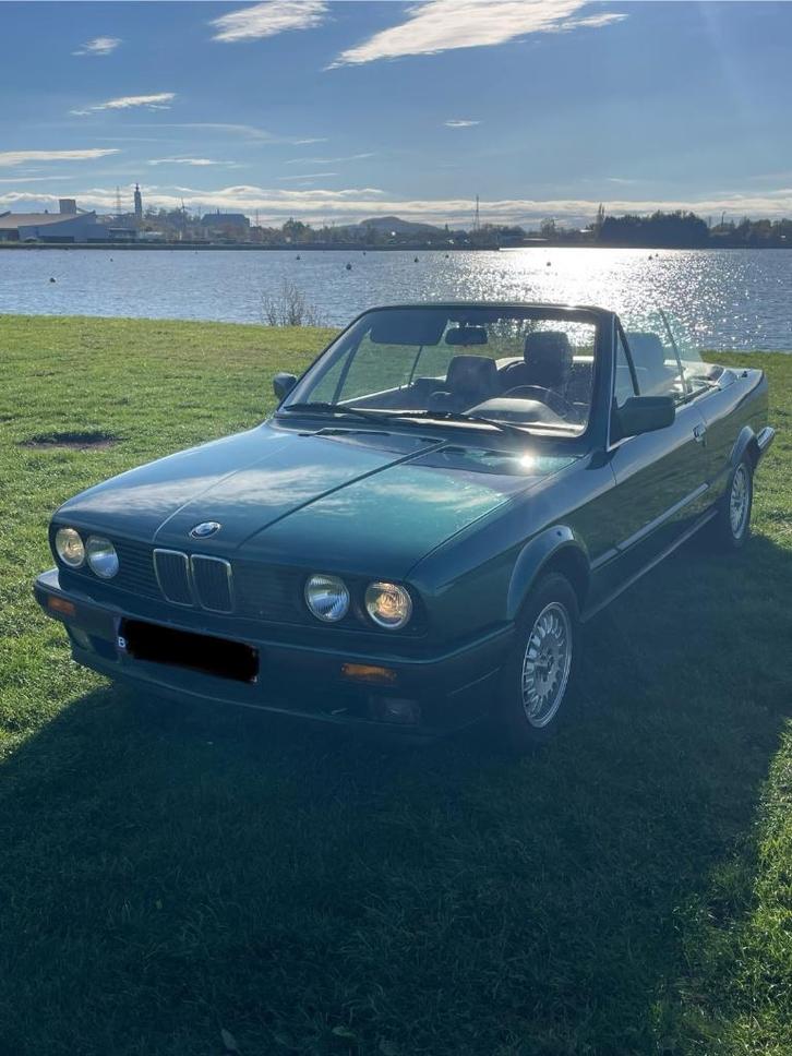 BMW e30 318ia cabriolet 1992, Autos, BMW, Particulier, Série 3, Essence, Cabriolet, Automatique, Vert, Enlèvement