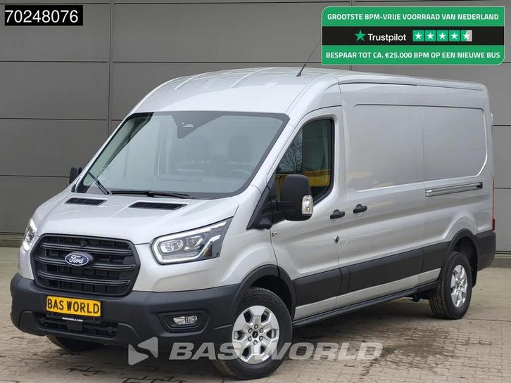 Ford Transit 165pk BPM VRIJ! Automaat 2025 model Dubbele sch, Autos, Camionnettes & Utilitaires, Entreprise, Achat, Caméra de recul