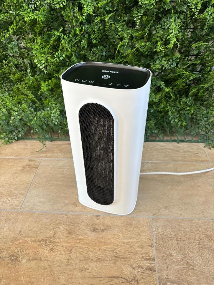 Climatiseur / Chauffage Sencys PTC digital 2000W blanc, Bricolage & Construction, Chauffage & Radiateurs, Comme neuf, Radiateur