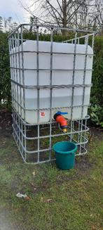 Ibc container, Ophalen, Met kraantje, 150 liter of meer, Zo goed als nieuw