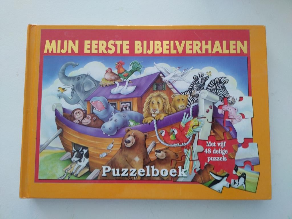 Puzzelboek Mijn eerste Bijbelverhalen Nieuw, Ophalen of Verzenden