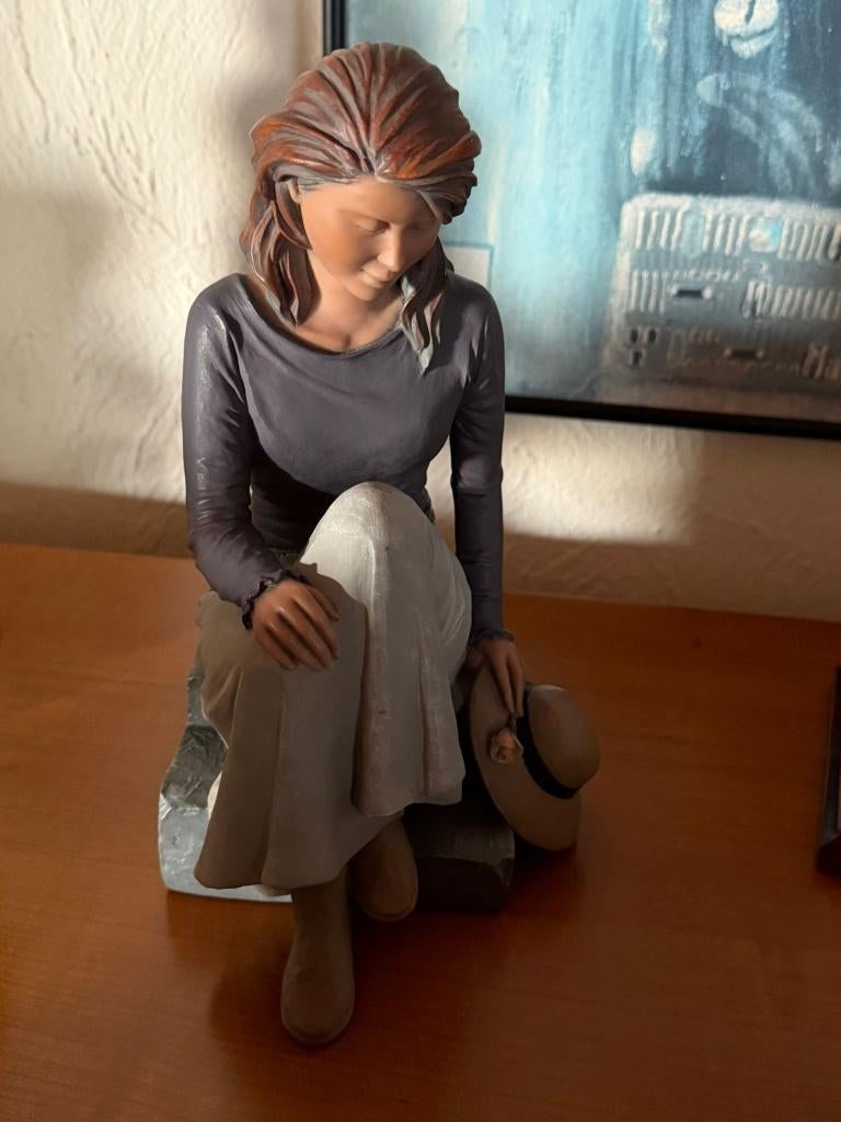 beeldje, Ophalen, Zo goed als nieuw, Mens