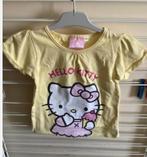 geel t shirt van Hello Kitty maat 110, Enfants & Bébés, Vêtements enfant | Taille 110, Enlèvement ou Envoi, Fille