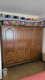 Kleerkast antiek 2m let 4 deuren, Huis en Inrichting, Kasten | Kleerkasten, Ophalen, Met deur(en), Gebruikt, Klassiek