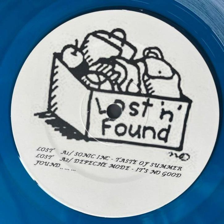 Sonic Inc / Depeche Mode – Lost 'n' Found 7 (Blauw vinyl), Cd's en Dvd's, Vinyl | Dance en House, Gebruikt, Techno of Trance, 12 inch