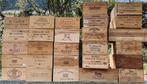 27 lege houten  wijnkisten, Doe-het-zelf en Bouw, Kratten en Dozen, Ophalen, Gebruikt, Bak of Kist