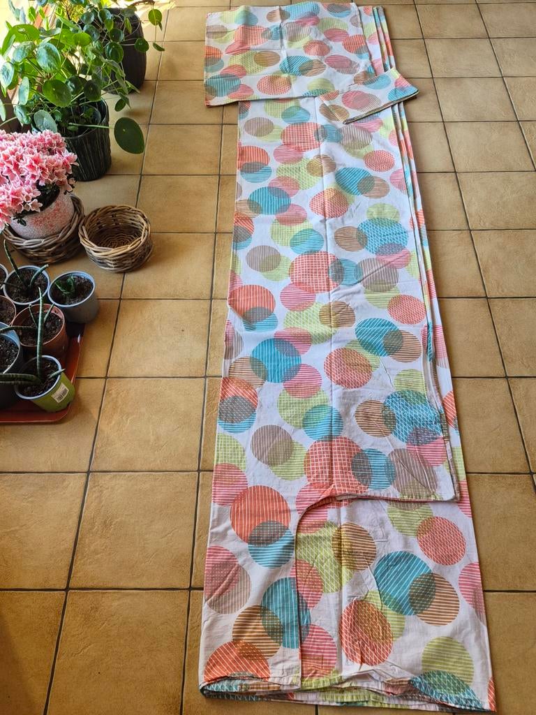 2P dekbedovertrek + 2 kussenslopen; 160x200cm, Gebruikt, Overige kleuren, Dekbedovertrek, Tweepersoons