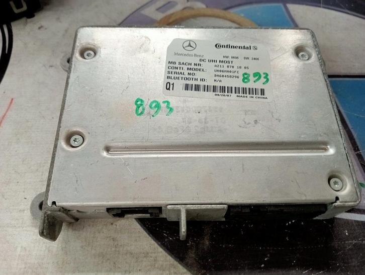 Bluetooth control module Mercedes-Benz M-Class ML 320 CDI 4, Autos : Pièces & Accessoires, Électronique & Câbles, Mercedes-Benz