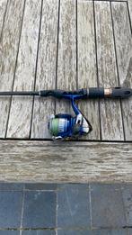 Roofvis hengel berkley met shimano molen, Enlèvement, Comme neuf, Moulinet