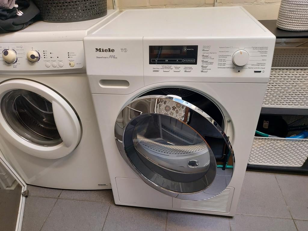 Droogkast Miele, Ophalen