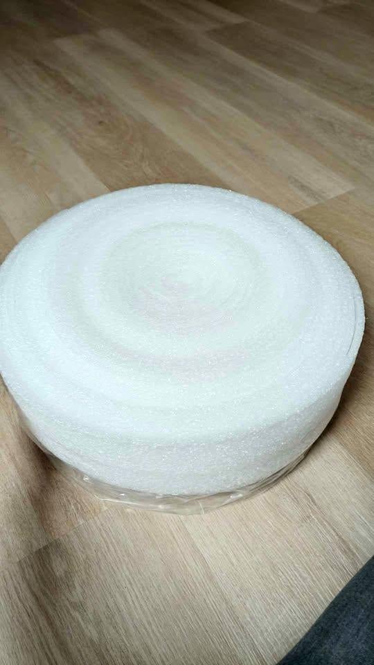 Randstrook/randisolatie met folie 0,8x10 cm +/- 20cm, Bricolage & Construction, Bâches & Films, Enlèvement, Neuf, Autres types