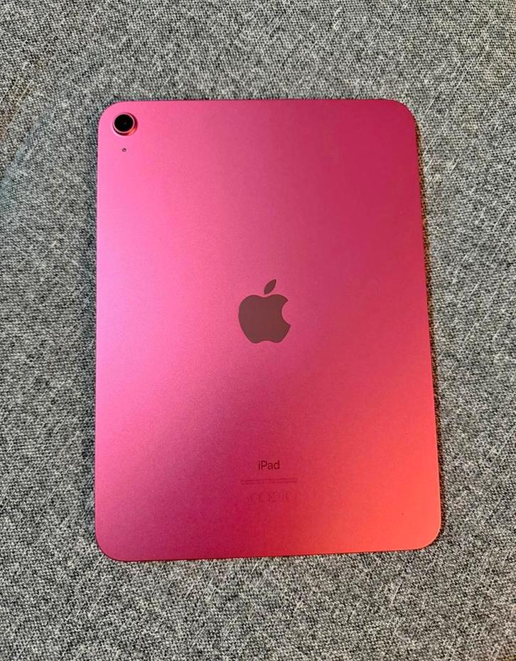 iPad Rose 10Gen, Informatique & Logiciels, Apple iPad Tablettes, Comme neuf, Autres couleurs, Enlèvement
