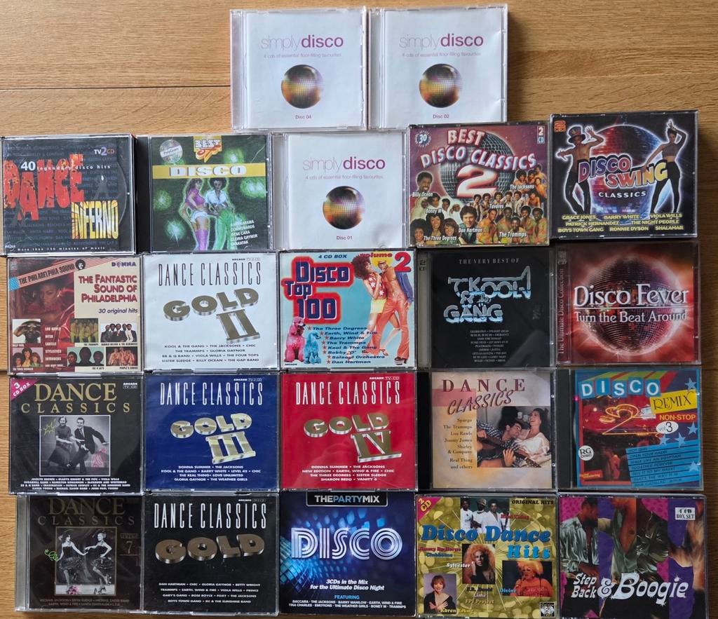 Lot disco cd's, Cd's en Dvd's, Cd's | Dance en House, Ophalen, Disco