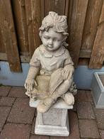 Lot tuinbeelden in steen, Ophalen, Zo goed als nieuw, Steen