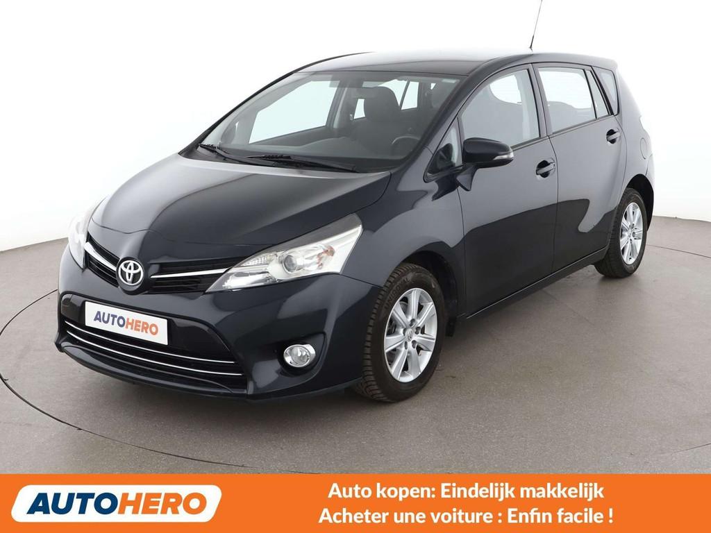 Toyota Verso 1.6 D-4D Comfort (bj 2015), Auto's, Voorwielaandrijving, Stof, Gebruikt, Zwart